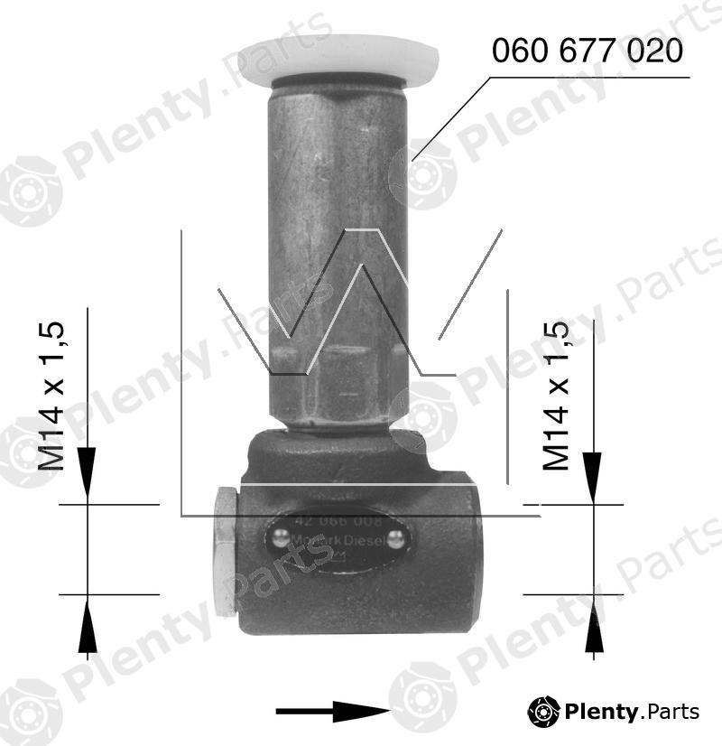  MONARK part 042066008 Pump, fuel pre-supply