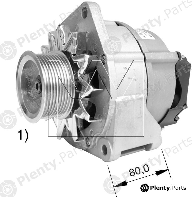  MONARK part 081769116 Alternator