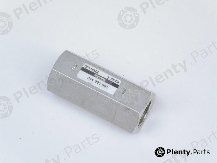  HALDEX part 314001001 Non-return Valve