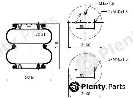 Genuine SCHMITZ CARGOBULL part 016793 Replacement part