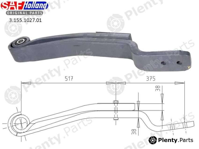 Genuine SAF HOLLAND part 3155102701 Replacement part