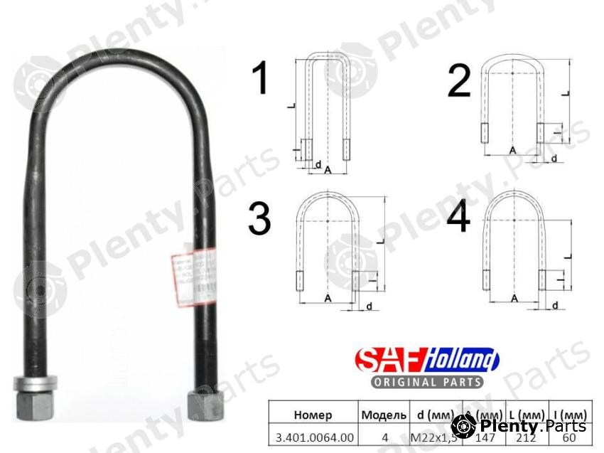 Genuine SAF HOLLAND part 3401006400 Replacement part