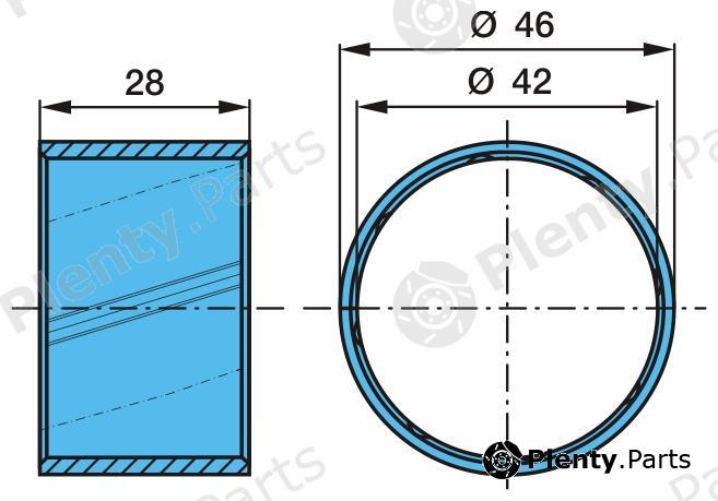 Genuine BPW part 03.112.44.31.0 (0311244310) Replacement part