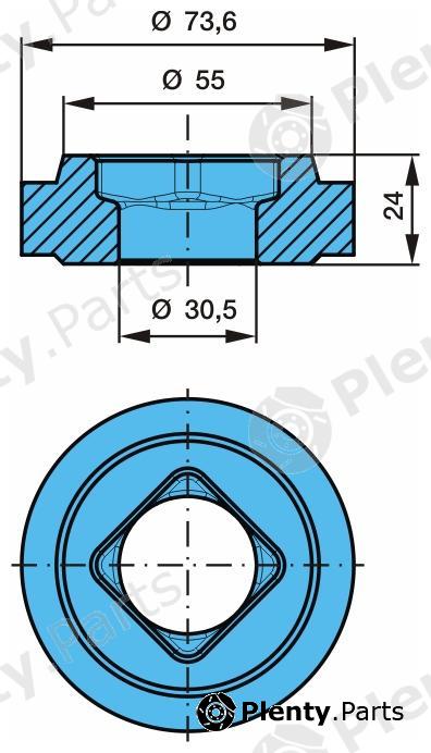 Genuine BPW part 03.113.01.46.0 (0311301460) Replacement part