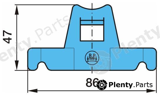 Genuine BPW part 03.167.24.01.0 (0316724010) Replacement part