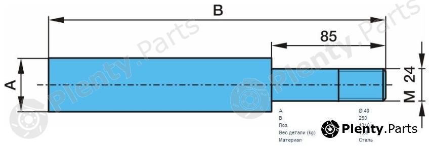 Genuine BPW part 03.177.24.29.0 (0317724290) Replacement part