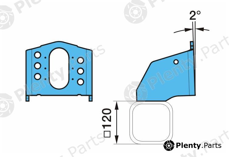 Genuine BPW part 03.182.35.80.0 (0318235800) Replacement part