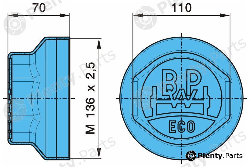 Genuine BPW part 03.212.25.33.0 (0321225330) Replacement part