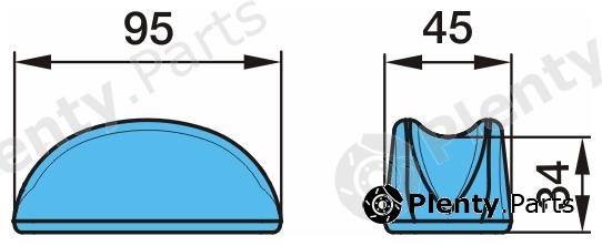 Genuine BPW part 03.345.21.01.0 (0334521010) Replacement part