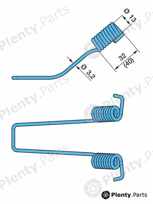 Genuine BPW part 03.397.33.13.0 (0339733130) Replacement part