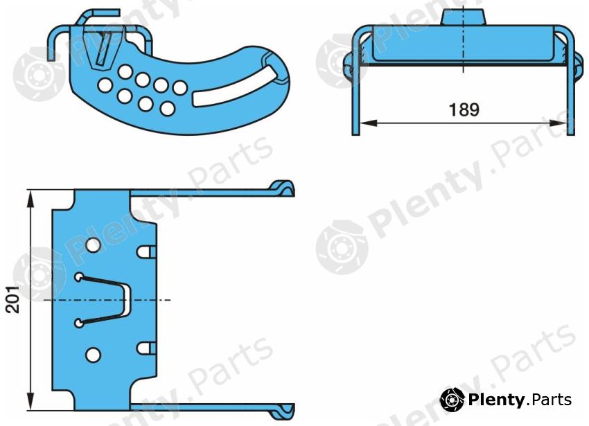 Genuine BPW part 05.165.46.57.0 (0516546570) Replacement part