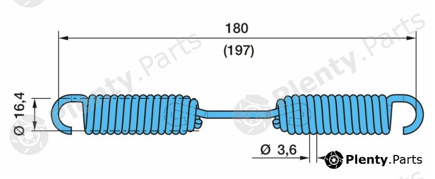 Genuine BPW part 05.397.34.17.0 (0539734170) Replacement part