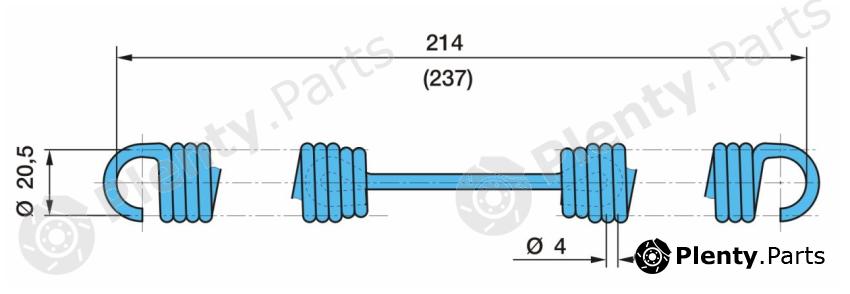 Genuine BPW part 05.397.45.14.0 (0539745140) Replacement part