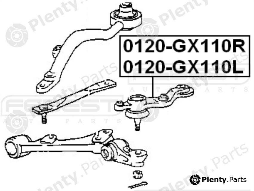  FEBEST part 0120GX110L Ball Joint