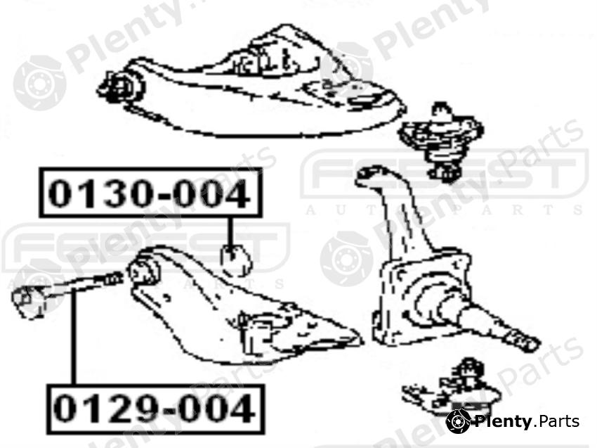  FEBEST part 0129004 Camber Correction Screw