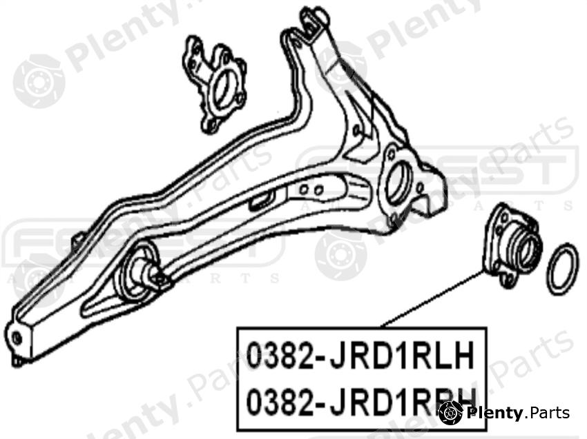  FEBEST part 0382JRD1RRH Wheel Hub