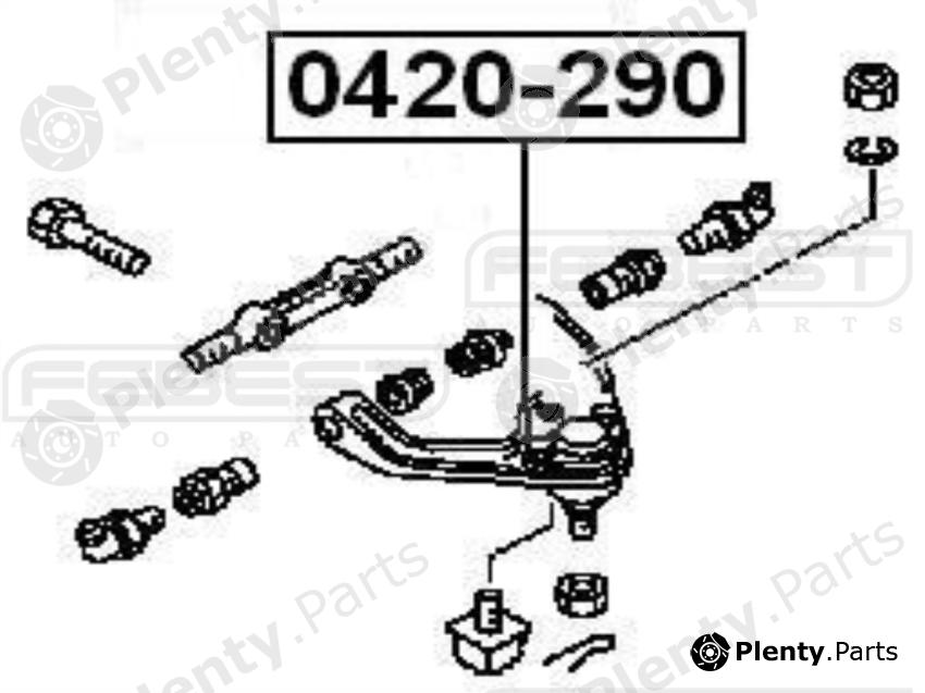  FEBEST part 0420290 Ball Joint