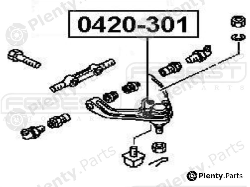  FEBEST part 0420301 Ball Joint