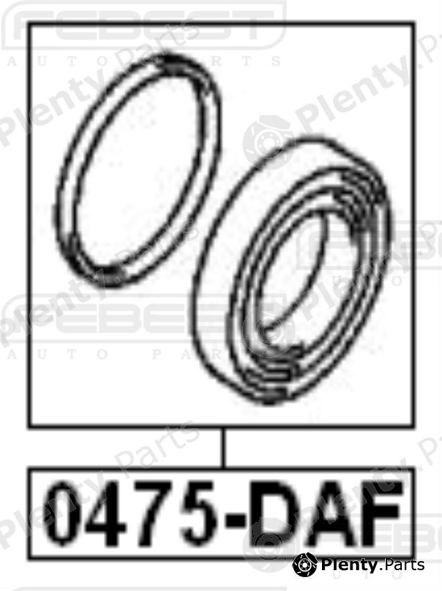 FEBEST part 0475-DAF (0475DAF) Repair Kit, brake caliper