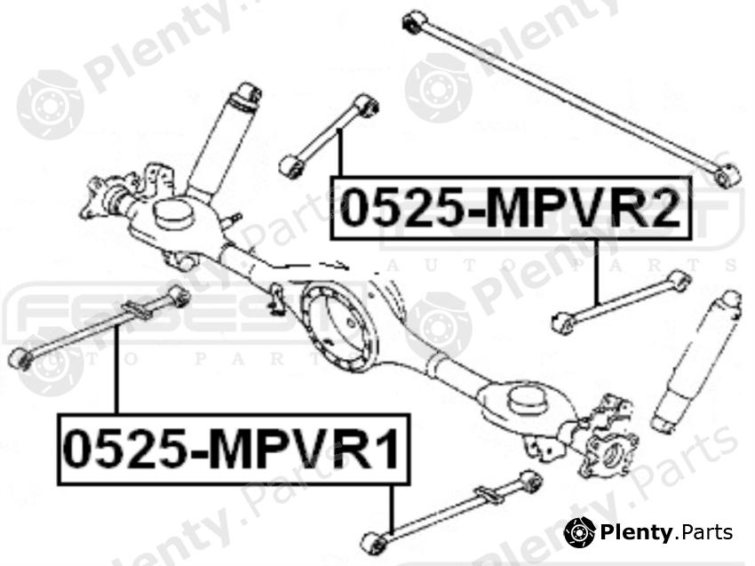  FEBEST part 0525MPVR2 Track Control Arm
