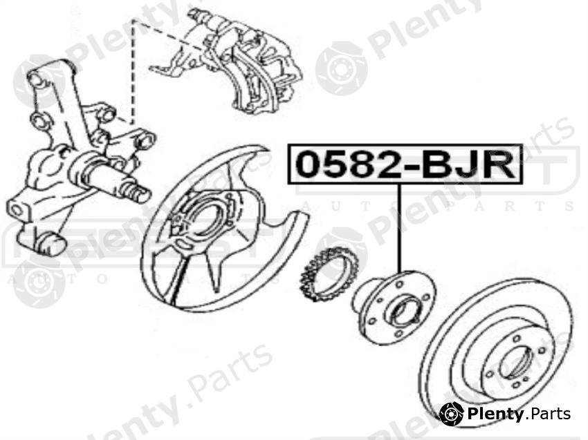  FEBEST part 0582BJR Wheel Hub