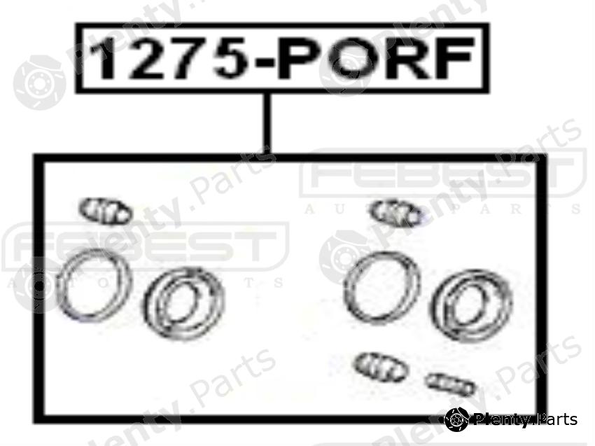  FEBEST part 1275PORF Repair Kit, brake caliper