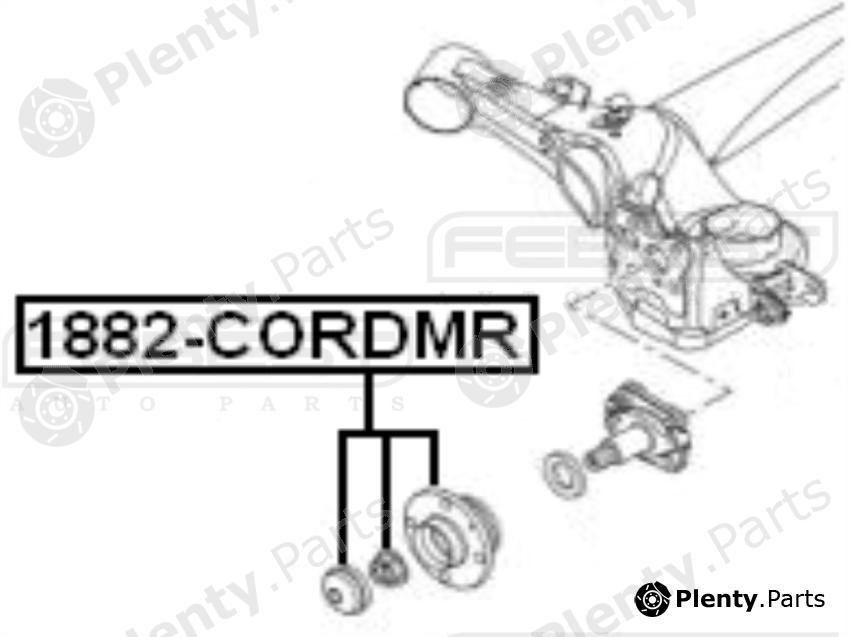  FEBEST part 1882-CORDMR (1882CORDMR) Wheel Hub