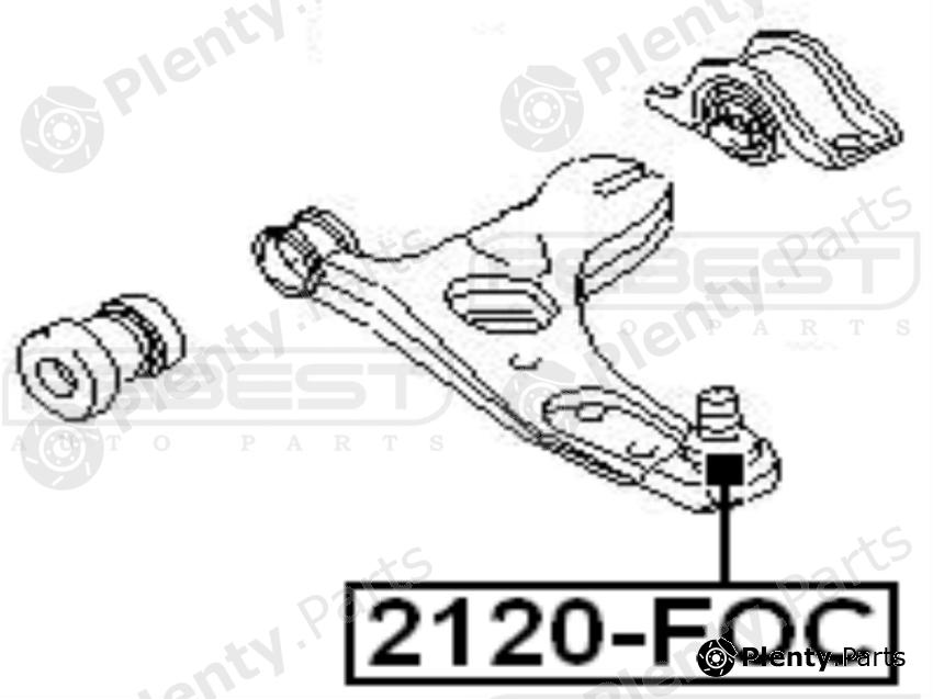  FEBEST part 2120FOC Ball Joint