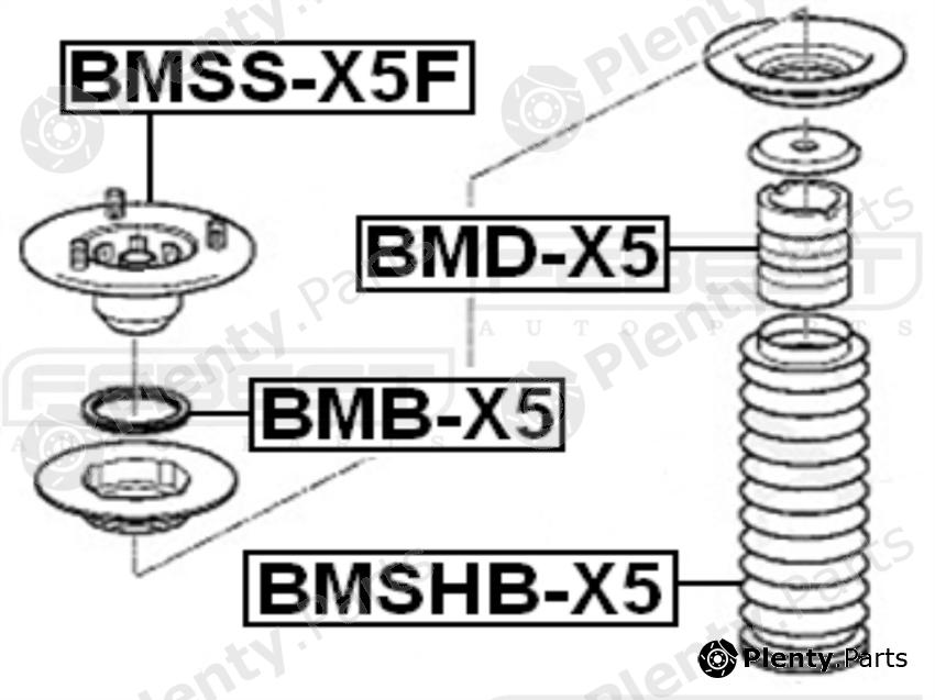  FEBEST part BMDX5 Shock Absorber