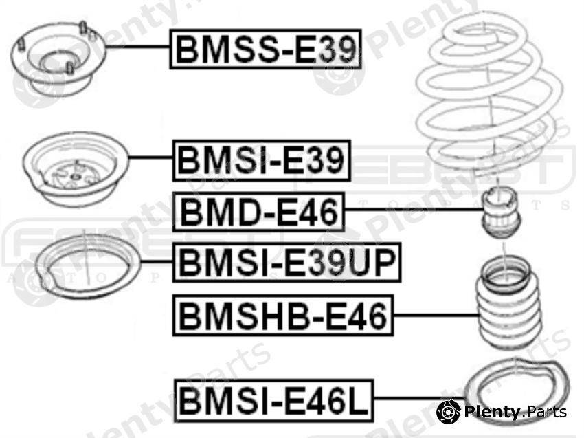 FEBEST part BMSI-E46L (BMSIE46L) Replacement part
