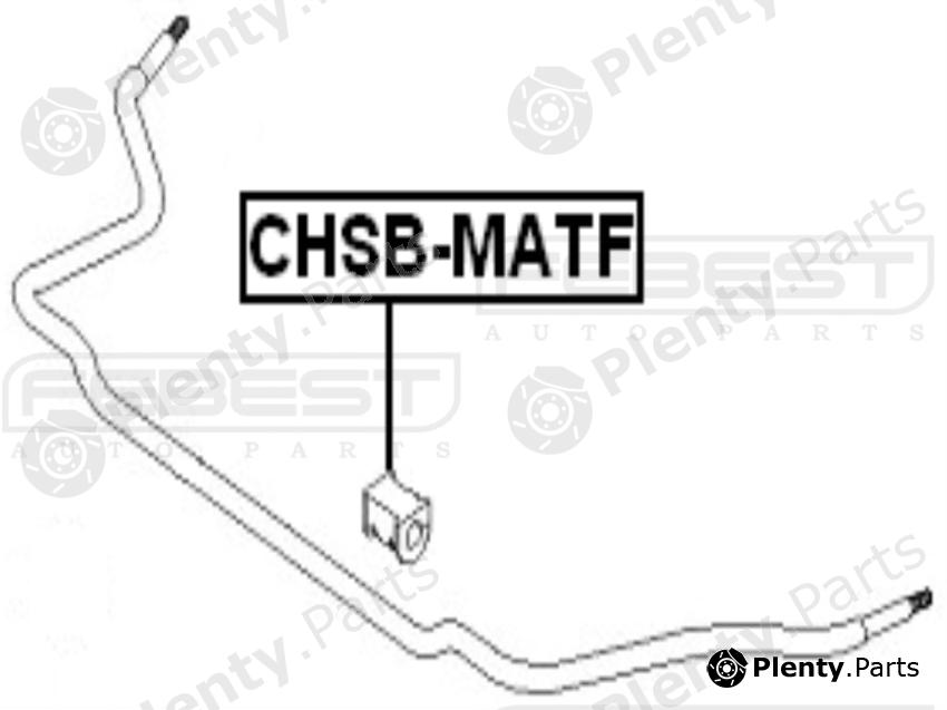  FEBEST part CHSBMATF Stabiliser Mounting