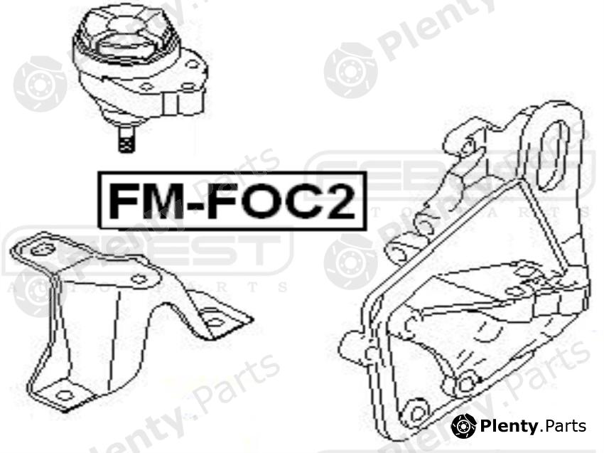  FEBEST part FMFOC2 Engine Mounting