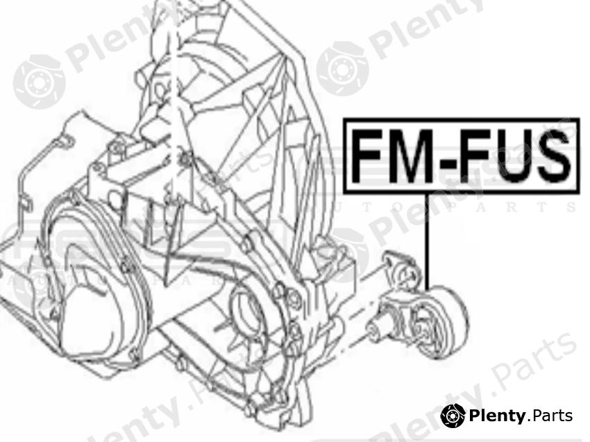  FEBEST part FMFUS Mounting, manual transmission