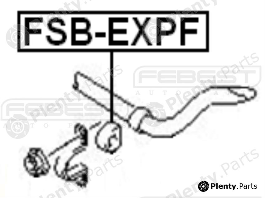  FEBEST part FSB-EXPF (FSBEXPF) Stabiliser Mounting