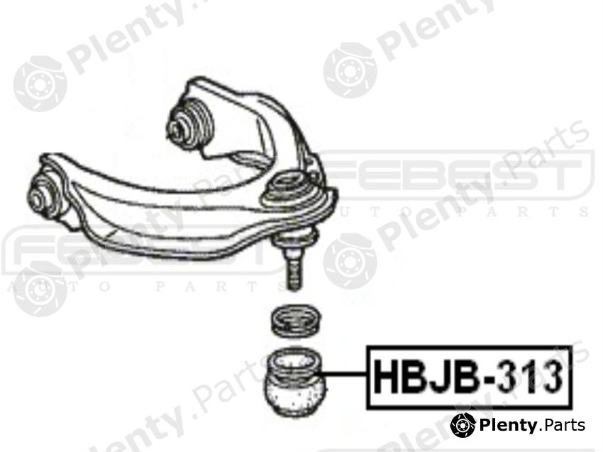  FEBEST part HBJB313 Replacement part