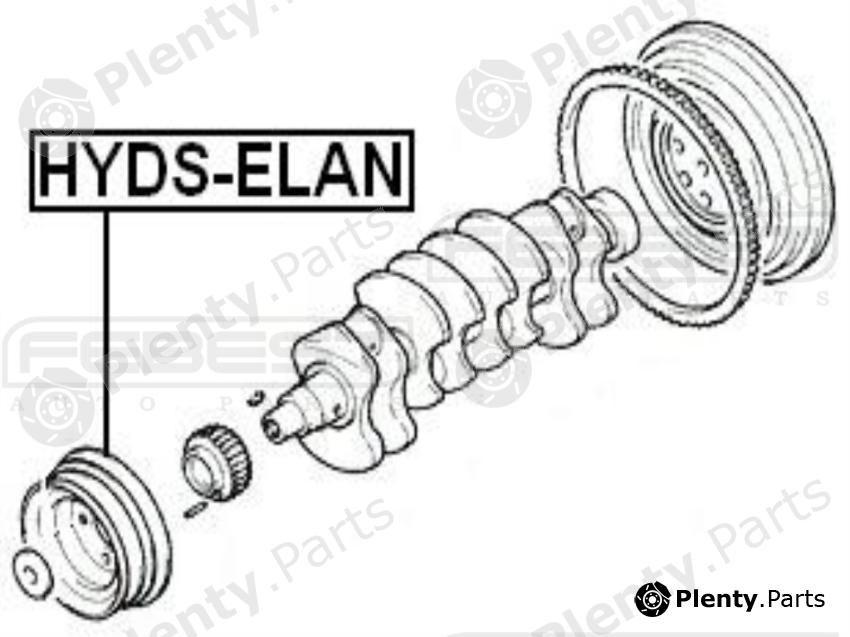  FEBEST part HYDSELAN Replacement part