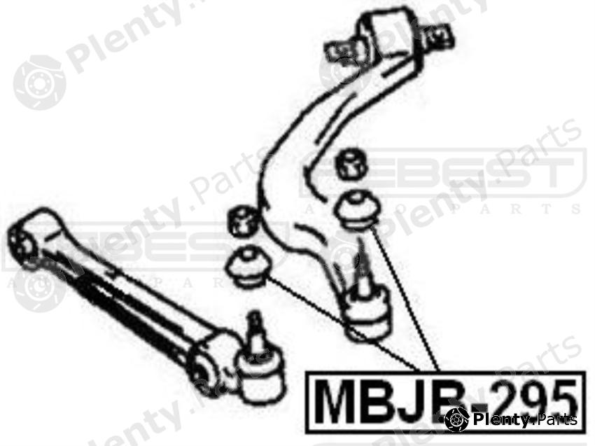  FEBEST part MBJB295 Repair Kit, ball joint