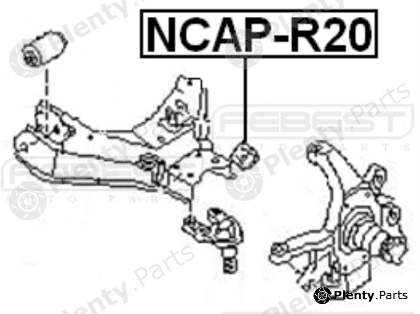  FEBEST part NCAPR20 Cap / Cover