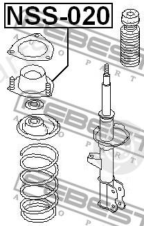  FEBEST part NSS-020 (NSS020) Replacement part