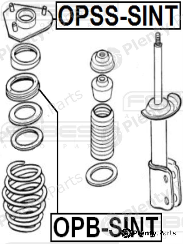 FEBEST part OPB-SINT (OPBSINT) Anti-Friction Bearing, suspension strut support mounting