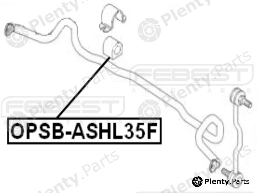  FEBEST part OPSB-ASHL35F (OPSBASHL35F) Stabiliser Mounting