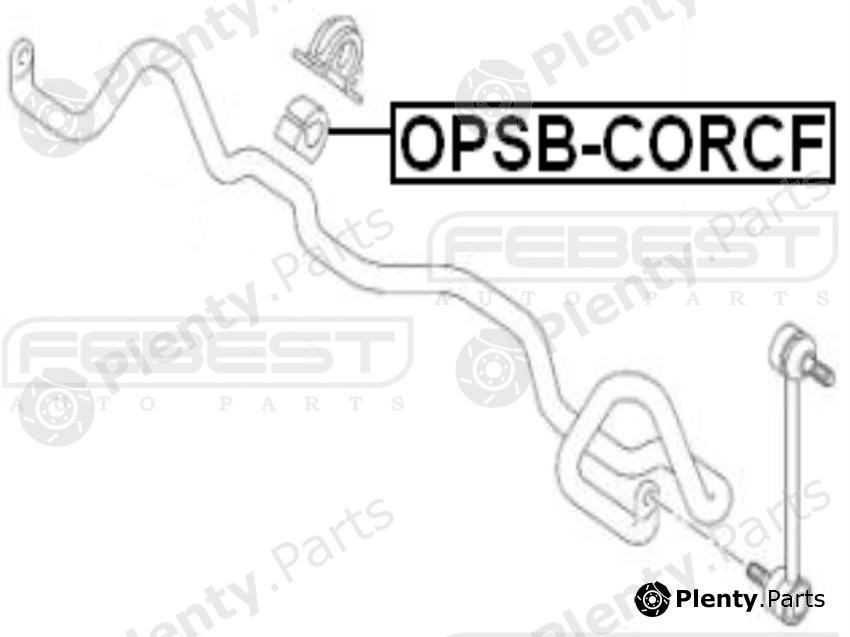  FEBEST part OPSB-CORCF (OPSBCORCF) Stabiliser Mounting