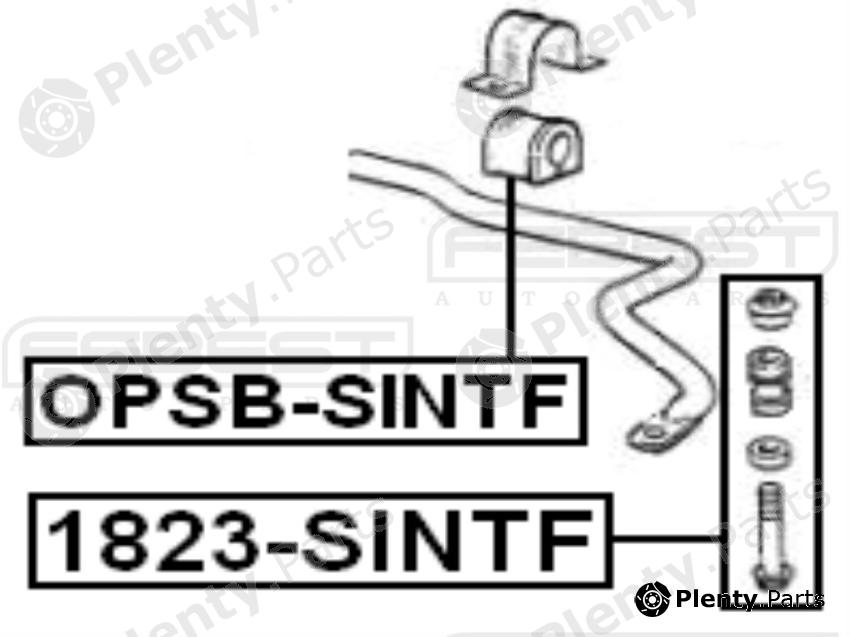  FEBEST part OPSB-SINTF (OPSBSINTF) Stabiliser Mounting