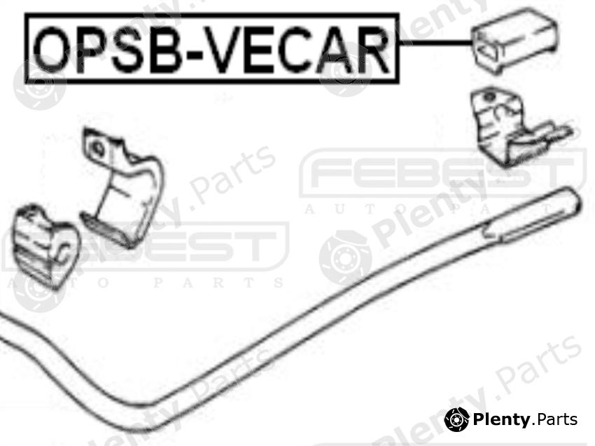  FEBEST part OPSB-VECAR (OPSBVECAR) Stabiliser Mounting