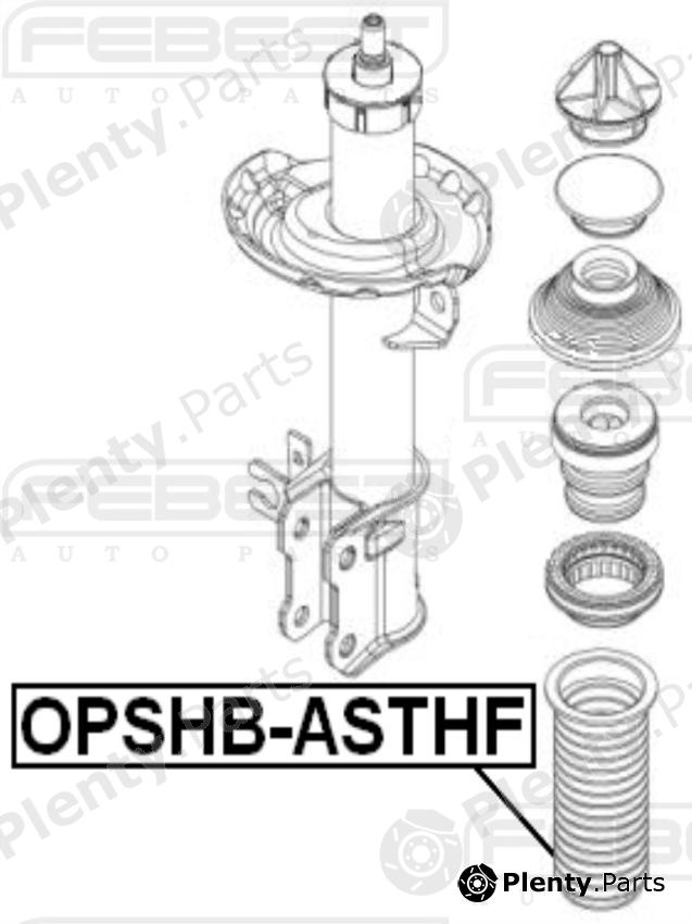  FEBEST part OPSHB-ASTHF (OPSHBASTHF) Protective Cap/Bellow, shock absorber