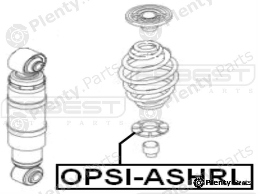  FEBEST part OPSI-ASHRL (OPSIASHRL) Spring Cap