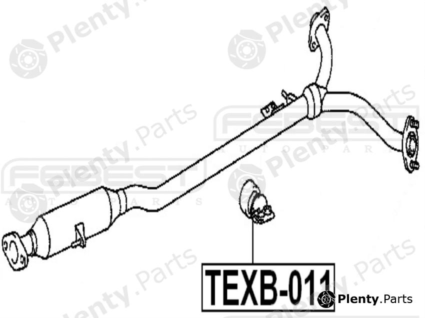 FEBEST part TEXB-011 (TEXB011) Replacement part