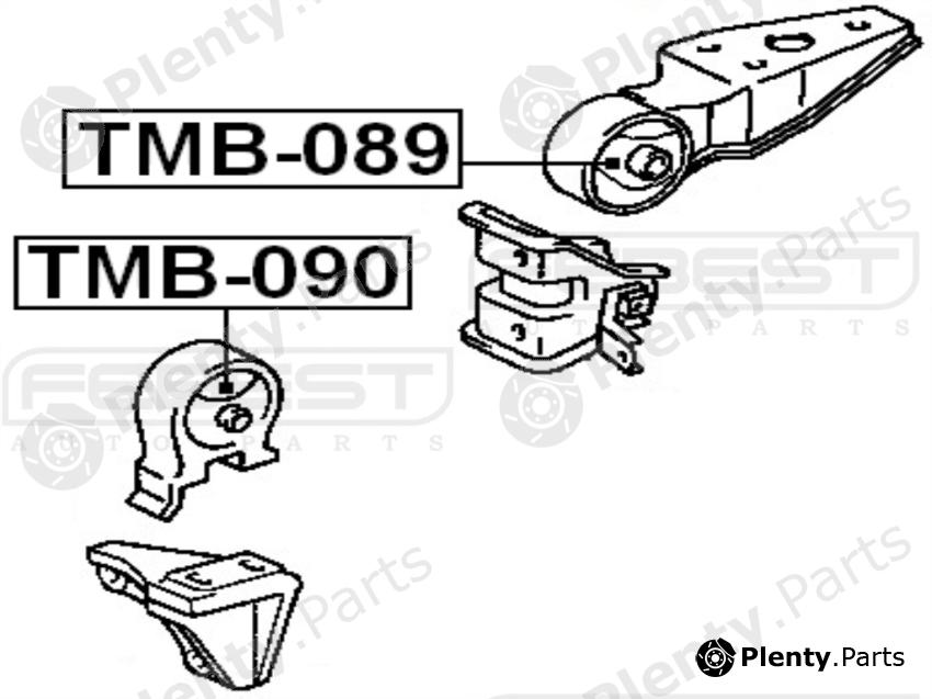 FEBEST part TMB-090 (TMB090) Replacement part