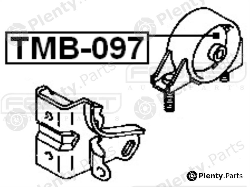  FEBEST part TMB-097 (TMB097) Engine Mounting