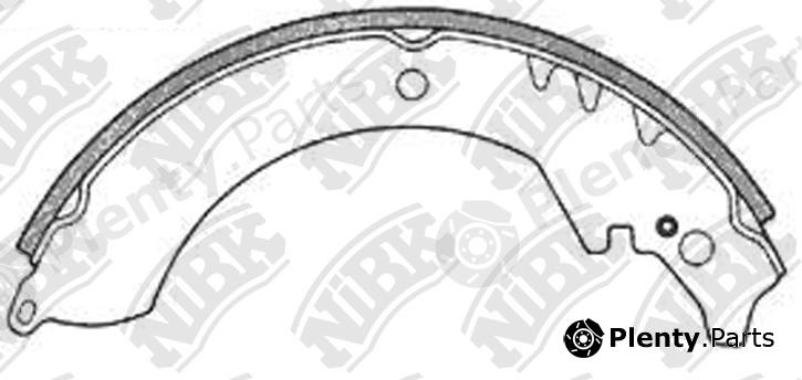  NiBK part FN0022 Brake Shoe Set